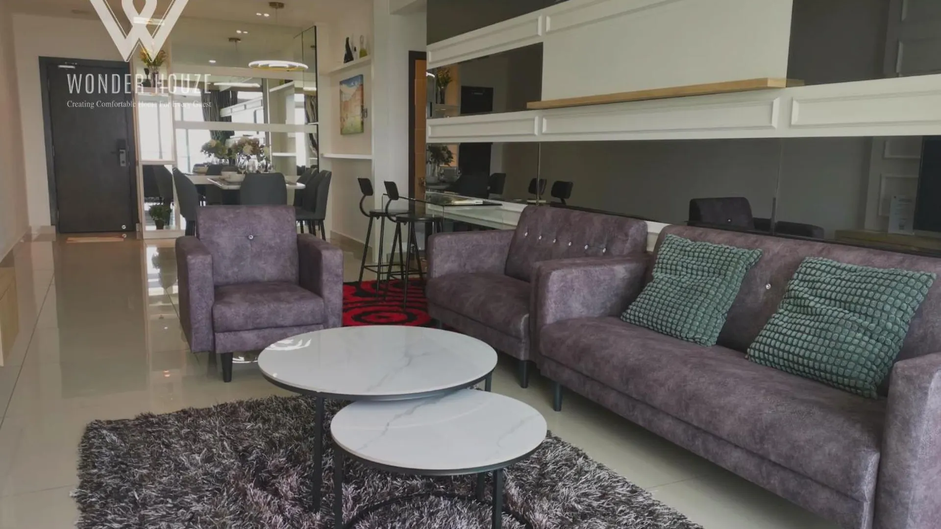 2Br Modern Stay At D'Esplanade Residence Above Ksl Mall 新山 公寓